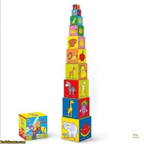 تصویر برج مکعب cube tower
