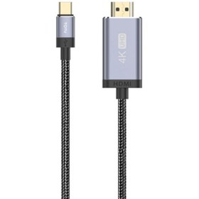 تصویر کابل مبدل تایپ سی به اچ دی ام آی توتو Totu BT-011 Speedy Type-C to HDMI Cable 2m 