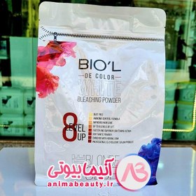 تصویر پودر دکلره سفید بیول حجم 1500 گرم Biol Powder Bleaching White 1500gr