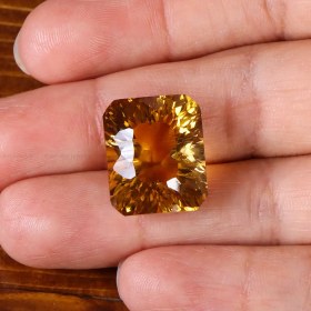 تصویر نگین سیترین کد 21318 