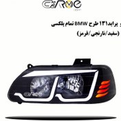 تصویر چراغ جلو پراید طرح BMW 