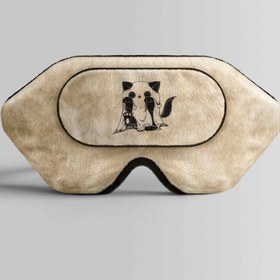 تصویر طرح گربه کد249 برای چشم بند کورال Cat Design for Coral249 Sleep Mask