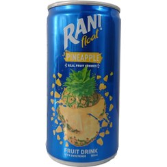 تصویر نوشیدنی بدون گاز با تکه های آناناس رانی 180 میلی 