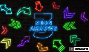 تصویر فلش های نئونی 