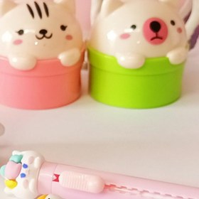 تصویر تراش دوتیغه جوجه گربه ای 