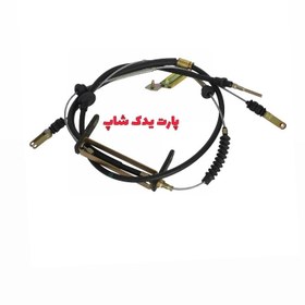 تصویر کابل ترمزدستی پراید مدل گازسوز سبزوارPKC Pride handbrake cable, gas-fired model, Sabzevar PKC