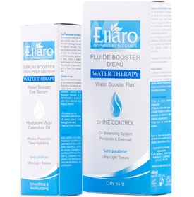 تصویر پک فلوئید آبرسان پوست 40 میل به همراه سرم آبرسان دور چشم 20 میل الارو Ellaro Hydrating Fluid 40 Ml And Hydrating Eye Serum 20 Ml Pack