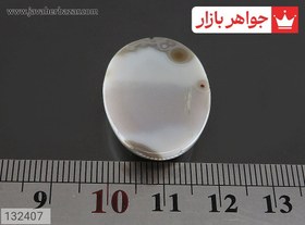 تصویر نگین عقیق هندی باباقوری دامله کد 132407 