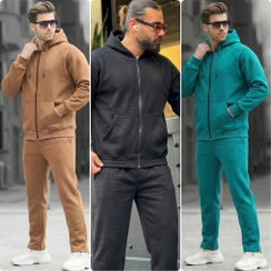 تصویر ست مردانه دورس اهورا سایز فری رنگ طوسی 