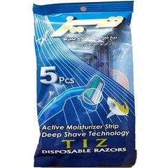 تصویر تیز خودتراش دو لبه تکی 