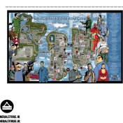 تصویر نقشه جی تی ای ۳ / Gta 3 Map 