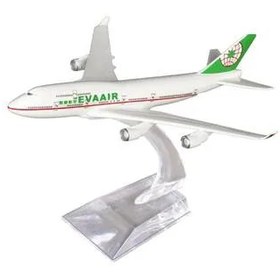 تصویر ماکت هواپیما بوئینگ 400-747 EVA AIR تایوان کد 3464 