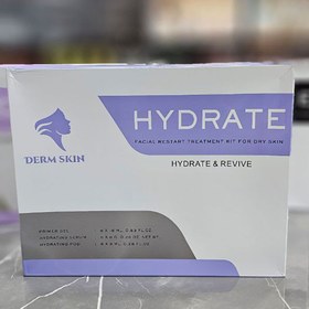 تصویر کیت پلاژن آبرسان و جوانساز برند درم اسکین Derm Skin Derm Skin Hydrate & Revive Pologen Kit