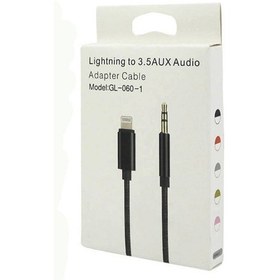 تصویر کابل aux ایفون 