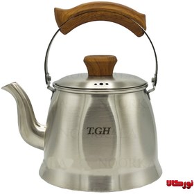 تصویر کتری 30207 استیل تابناک قیطاسی Kettle 30207 Shiny Steel Qitasi