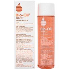 تصویر روغن ترمیم کننده پوست بایو اویل 200 میل غیراصل Bio Oil Skincare Oil 200ml