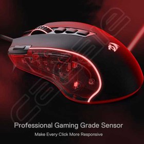 تصویر ماوس گیمینگ باسیم ردراگون مدل M612 Predator RGB Redragon M612 Predator RGB Wired Gaming Mouse