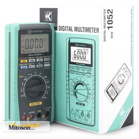 تصویر مولتی متر دیجیتال کیوریتسیو مدل 1052 kyoritsu Kyoritsu 1052 CAT IV Digital Multimeter with True RMS