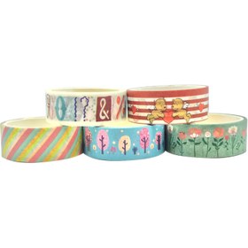 تصویر کینگ چسب واشی چند عددی 637 