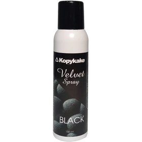 تصویر اسپری مخمل مشکی کپی کیک 