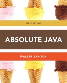 تصویر دانلود کتاب Absolute Java 5th Edition کتاب انگلیسی جاوا مطلق 5th Edition