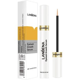 تصویر سرم تقویت مژه لنبنا حجم 4 میلی لیتر تقویت کننده مژه و ابرو eyelash nourishing serum 4 میل برند لنبنا | Lanbena