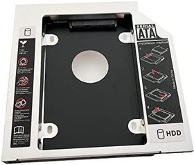 تصویر هارد دیسک دوم DY-tech HDD SSD آداپتور SATA به SATA Caddy برای Asus X53Z Swap UJ8B0AW DVD 