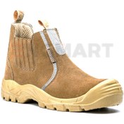 تصویر کفش ایمنی تاپ جیر جوشکاری ا Welding top suede safety shoes Welding top suede safety shoes