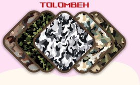 تصویر پک ۵ عددی پترن طرح چریکی 