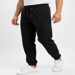 تصویر شلوار اسلش جاگر مردانه رنگ مشکی | قواره بگ | استایل راحت و اسپرت 5007 