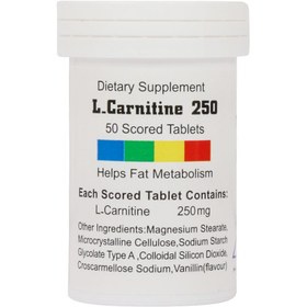 تصویر ال-کارنيتين 250 م گ قرص - مينو L-CARNITINE 250 MG TAB - MINOO