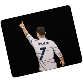 تصویر ماوس پد طرح کریستیانو رونالدو تیم فوتبال رئال مادرید Cristiano Ronaldo CR7 Real Madrid 