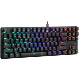 تصویر کیبورد گیمینگ تی دگر مدل Bora T-TGK315 T-DAGGER Bora T-TGK315 Gaming Keyboard