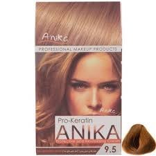 تصویر رنگ مو کراتینه آنیکا شماره 9.5 ا Anika Anika