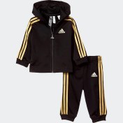 تصویر ست نوزادی آدیداس مدل SHINY HOODED JOGGER SET 