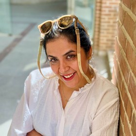 تصویر بندعینک گلیمی هلویی 