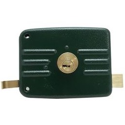 تصویر قفل حیاطی میلاک کلید ساده ب 