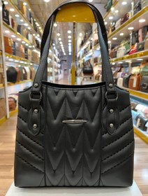 تصویر کیف زنانه دوزیپ گلدوزی 