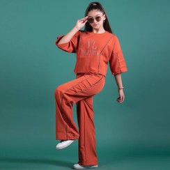 تصویر ست کراپ و شلوار مازراتی - سایز 