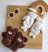 تصویر دستکش گوشدار پشمی 