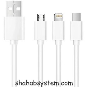 تصویر کابل شارژ سریع میکرو یولر مدل DX310W-M Ueelr Quick Charge Micro Cable Model DX310W-M 