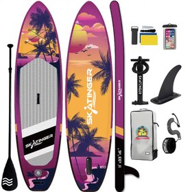 تصویر پدل بورد بادی اسکاتینگر مدل Sunrise 11′ 