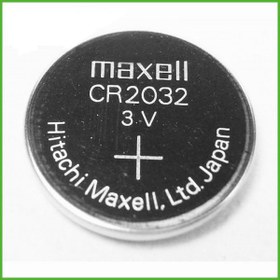 تصویر باتری سکه ای مکسل مدل MAXEL MADE IN JAPAN CR2032 ا MAXELL LITHIUM BATTERY MAXELL LITHIUM BATTERY