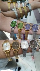 تصویر کاسیو اولدمانی (مربع )مشکی با صفحه مشکی؛ ساده، خاص، اصیل - فقط مردانه Casio Old Money – black Case, black Dial