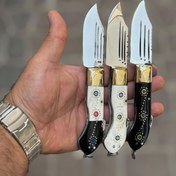 تصویر چاقوی بابا دسته استخوان ۱۷ سانت 