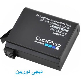 تصویر باتری گوپرو Gopro Hero4 Battery Original{شرکتی} 