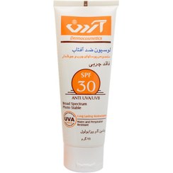 تصویر لوسیون ضد آفتاب فاقد چربی SPF30 مخصوص پوست چرب و جوشدار آردن 