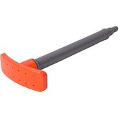 تصویر سر آبپاش پلاستیکی شهرداری دسته کوتاه طول 20 سانتیمتر 