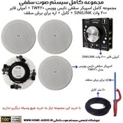 تصویر بلندگوی سقفی بلوتوثی نایس وویس مدل TW420 