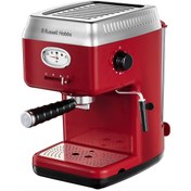 تصویر اسپرسو ساز راسل هابز 28250/56 ا 28250-56 Retro Red Espresso Makinesi 28250-56 Retro Red Espresso Makinesi